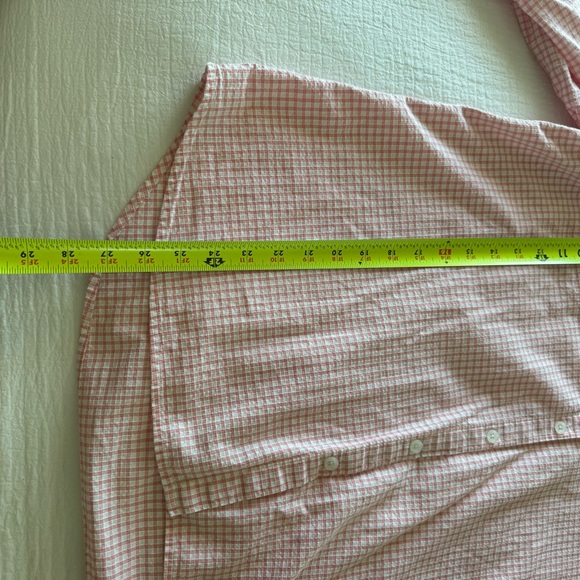 Croft & Barrow Cotton Pink Gingham Button-Up Shirt XXL - Picture 6 of 9